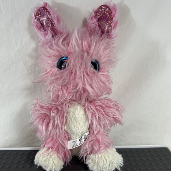 Scruff a Luvs - Moose - Pink Bunny - Blue Eyes - Messy Hair - So CUTE!!! - Picture 1 of 9
